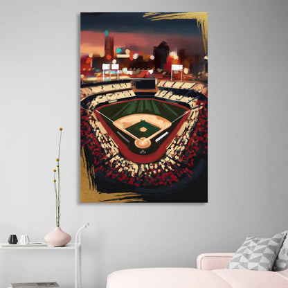 El Paso Chihuahuas Baseball Sitting Room - Canvas Wall Art