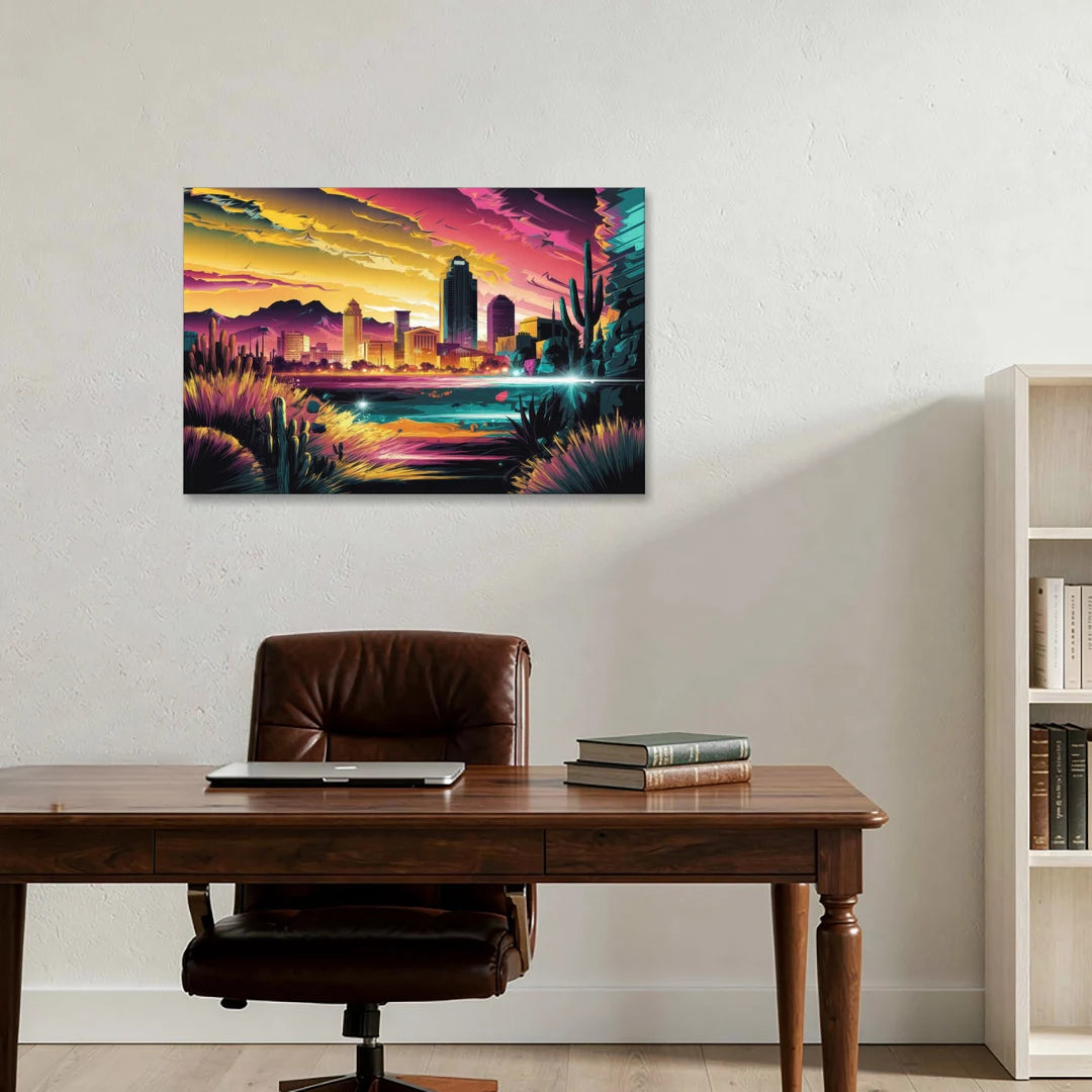 El Paso Scenic Landscape - Canvas Wall Art - Office - 36x24