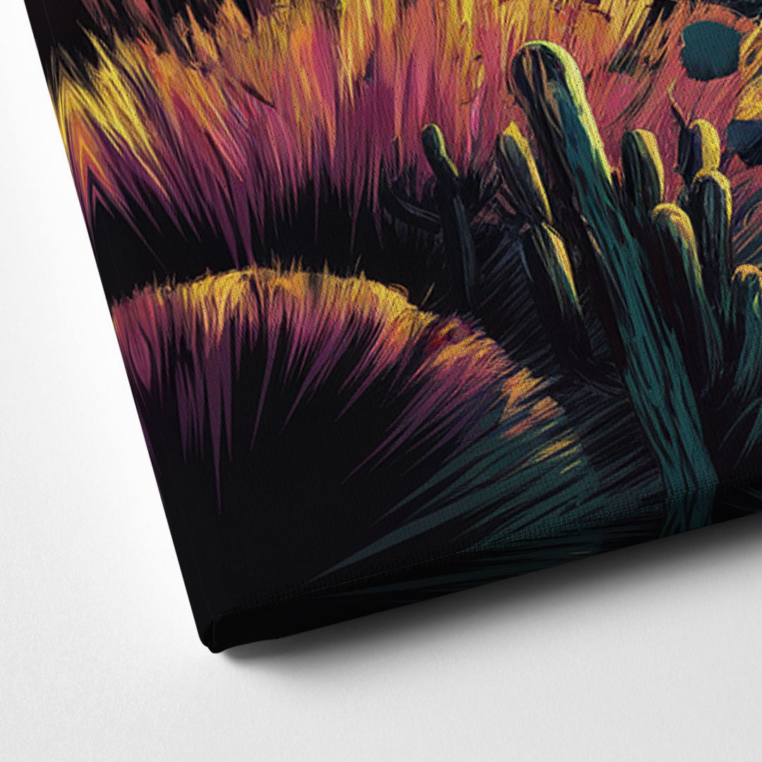 El Paso Scenic Landscape Canvas Close Up