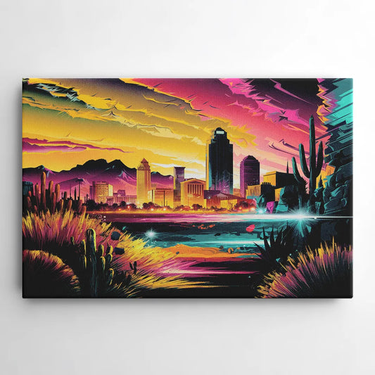 El Paso Scenic Landscape - Canvas Wall Art