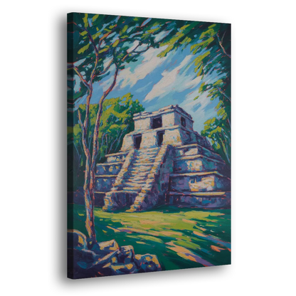 El Rey Ruins Side - Canvas Wall Art
