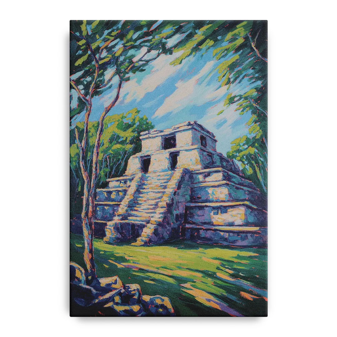 El Rey Ruins Front - Canvas Wall Art
