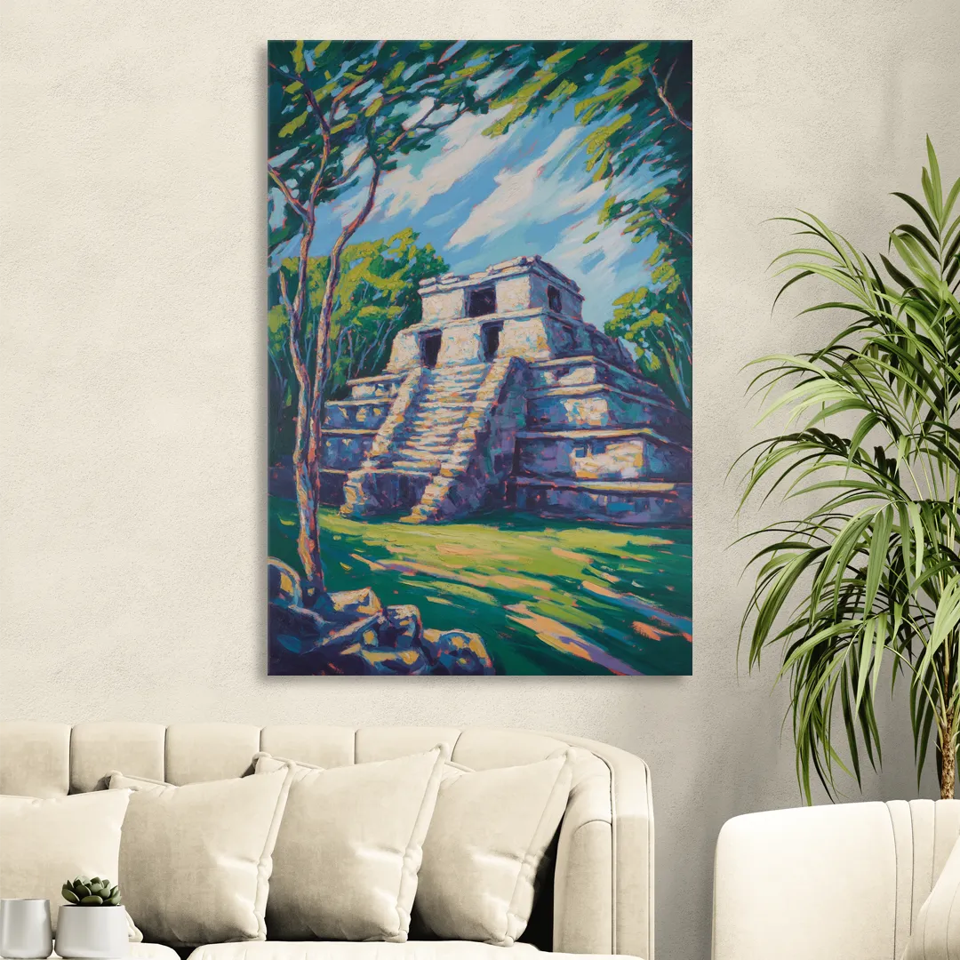 El Rey Ruins Living Room - Canvas Wall Art