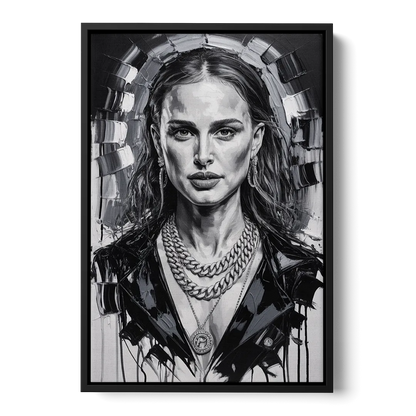 Elegance 2.0 - Black Frame Canvas