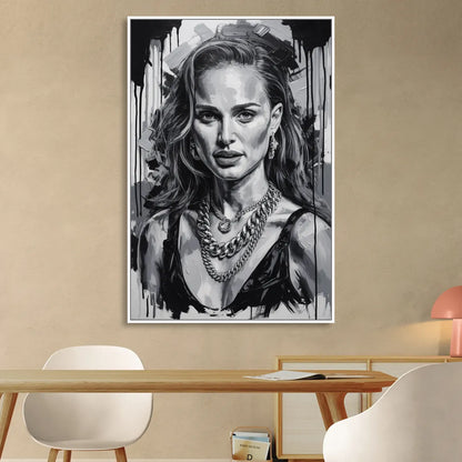Elegance Sitting Room - White Canvas Wall Art