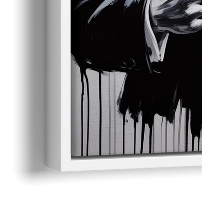 Empire 2.0 - Close-Up White Frame Canvas