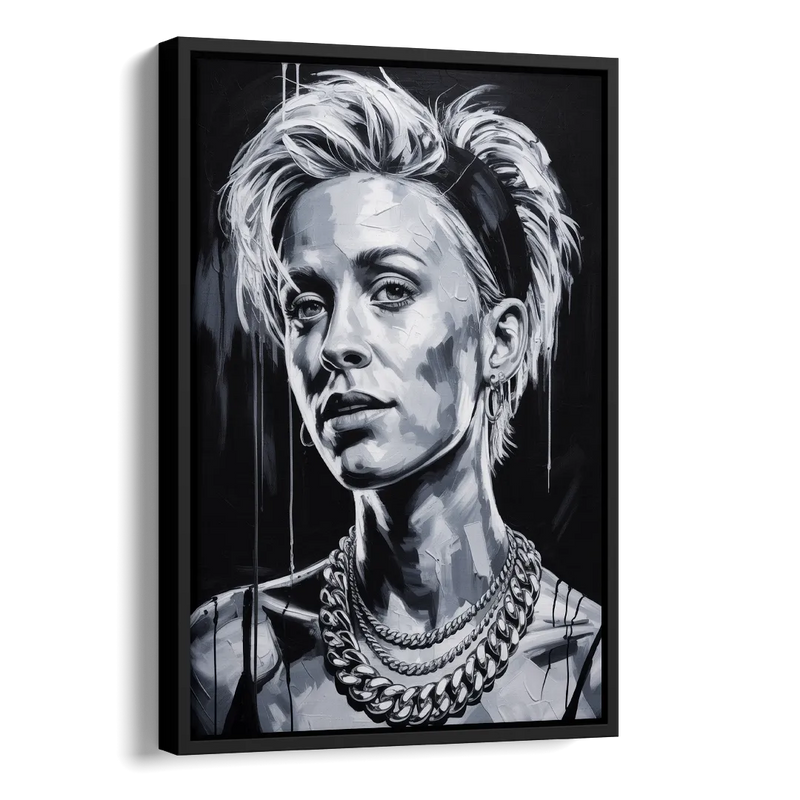 Equal Play 2.0 Side - Black Canvas Wall Art
