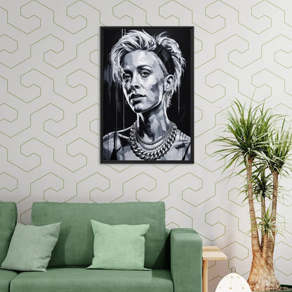 Equal Play 2.0 - Living Room Black Frame Canvas