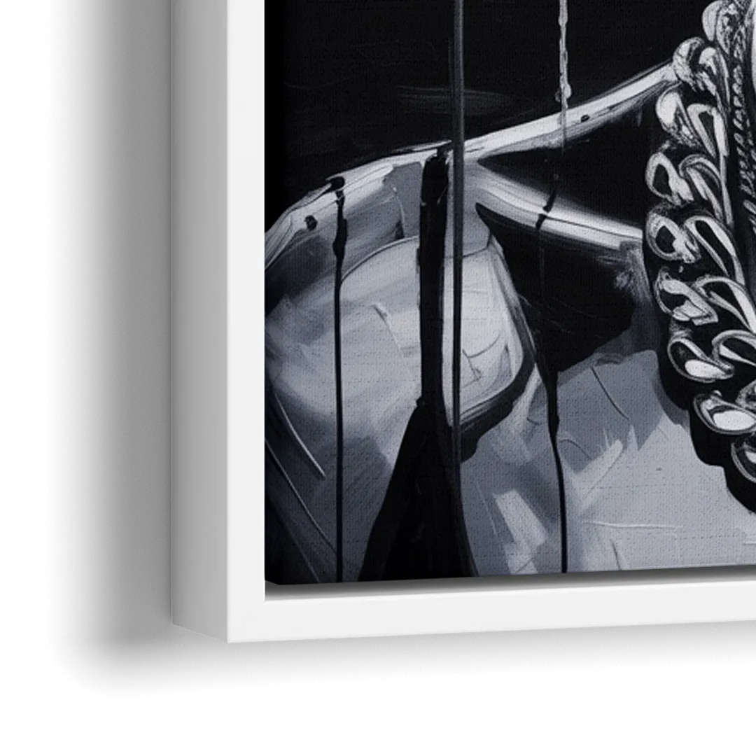 Equal Play 2.0 - Close-Up White Frame Canvas