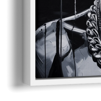 Equal Play 2.0 - Close-Up White Frame Canvas