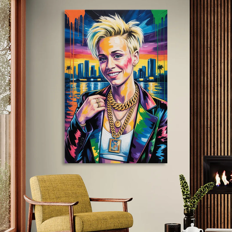 Equal Play Living Room - Canvas Wall Art