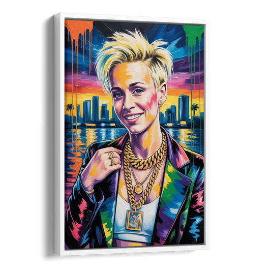 Equal Play Side - White Canvas Wall Art