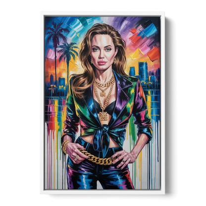 Ethereal 2.0 Front - White Canvas Wall Art