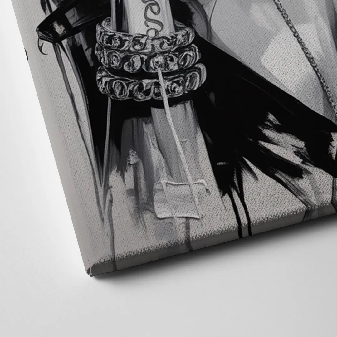 Ethereal Canvas Close Up