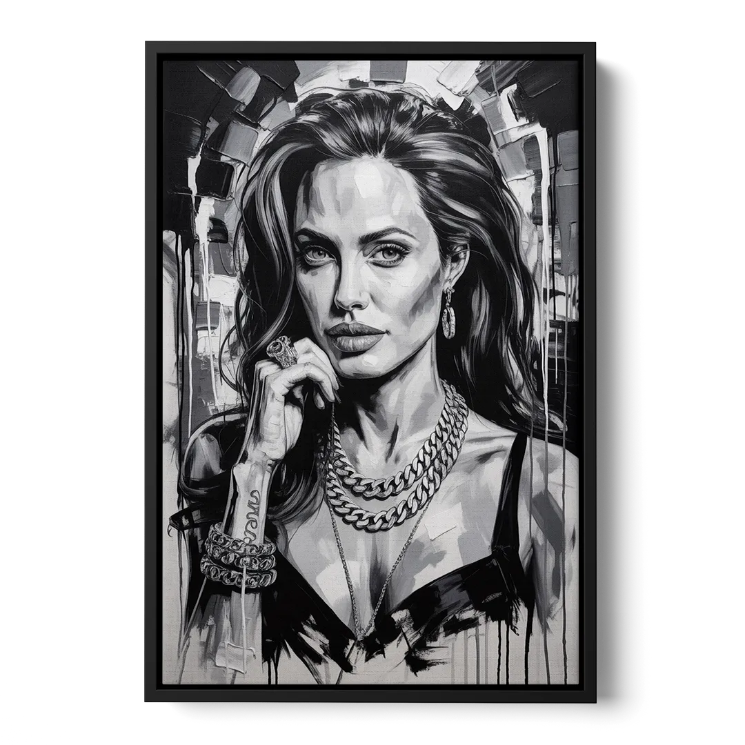 Ethereal - Black Frame Canvas