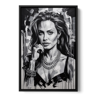 Ethereal - Black Frame Canvas