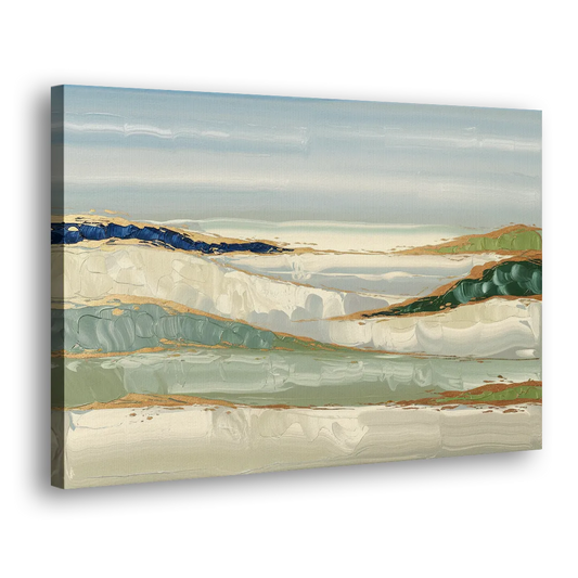 Eugene Abstract Landscape Side - Canvas Wall Art