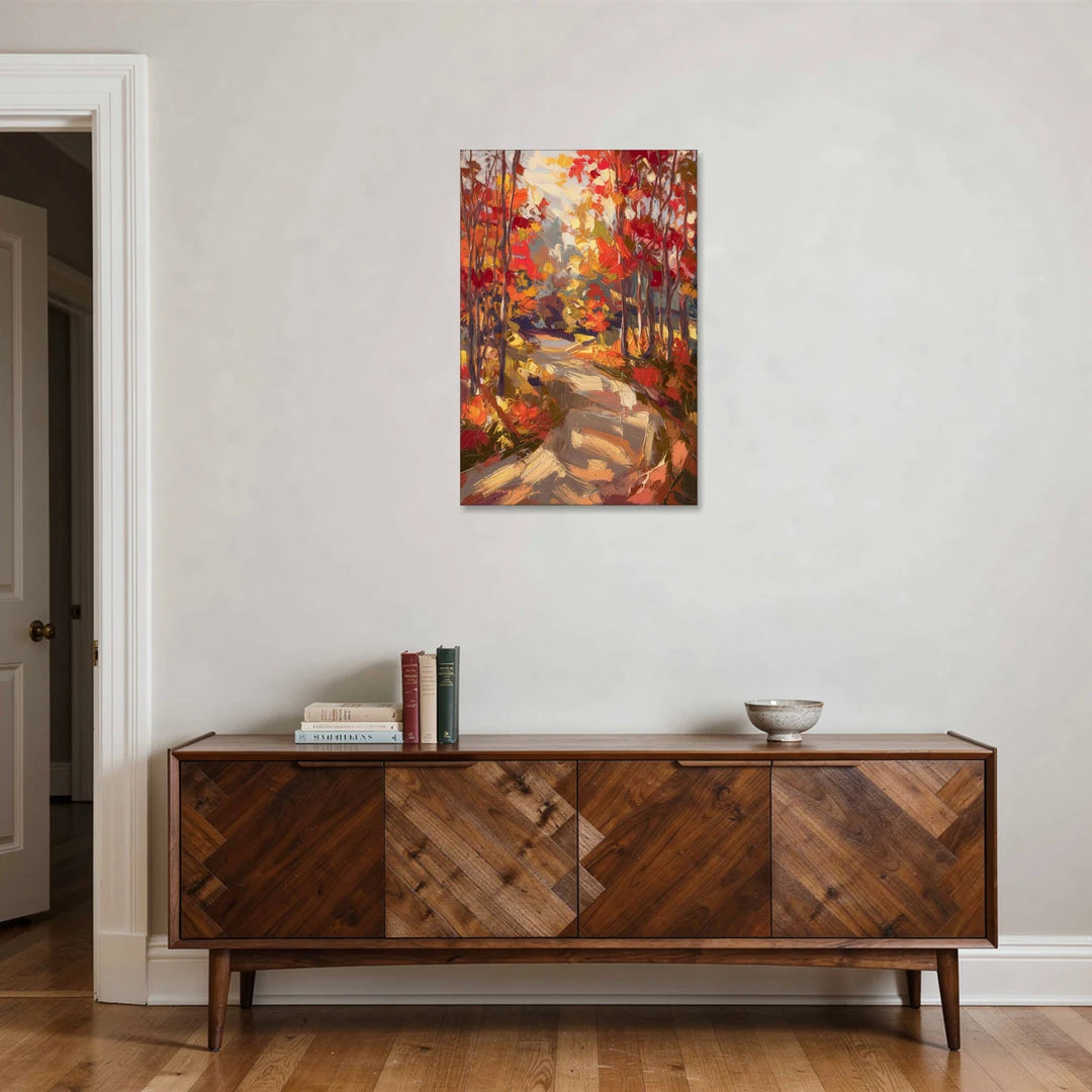 Eugene Autumn Scene - Canvas Wall Art - Coffee Table - 24x36