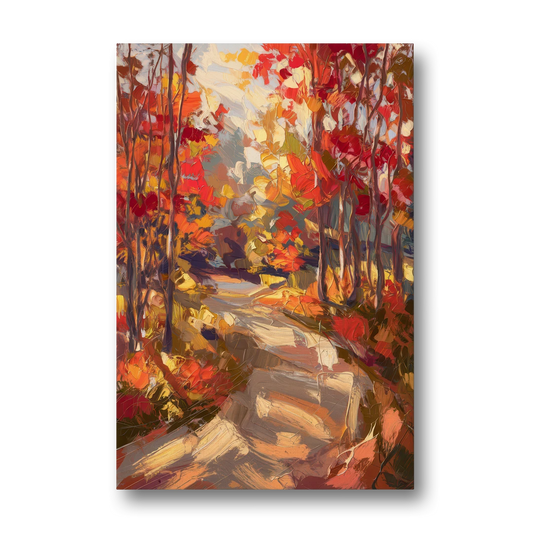 Eugene Autumn Scene - Canvas Wall Art - Front