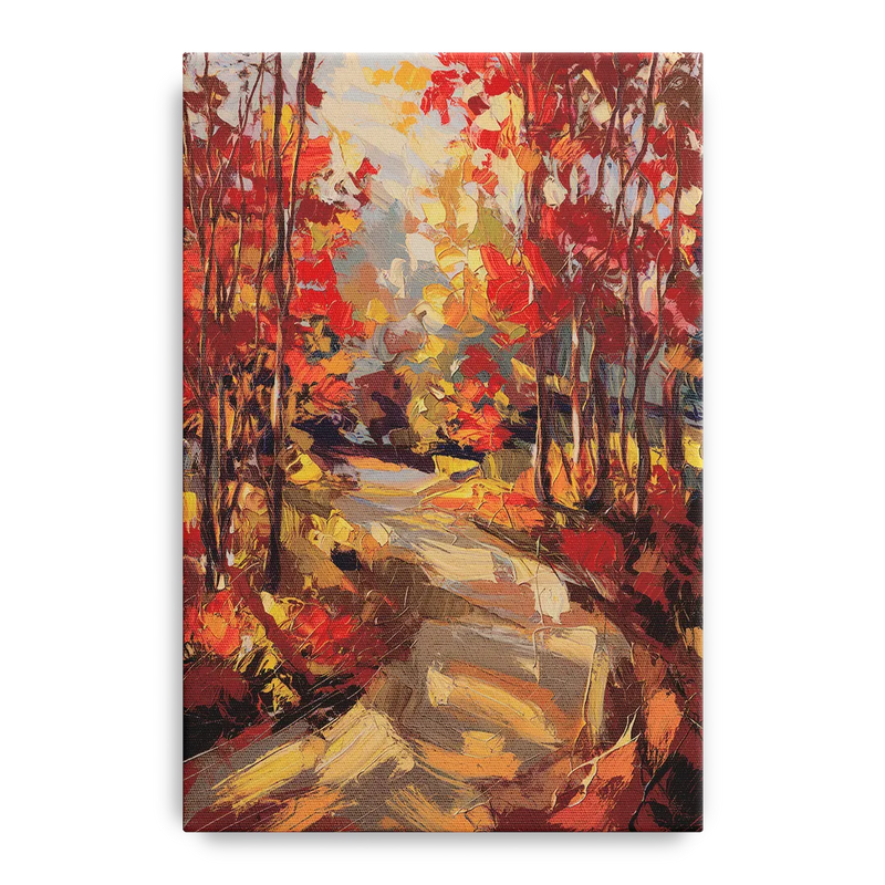 Eugene Autumn Scene Front - Canvas Wall Art