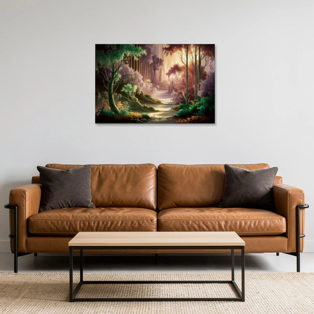Eugene Forest Serenity - Canvas Wall Art - Sofa - 36x24
