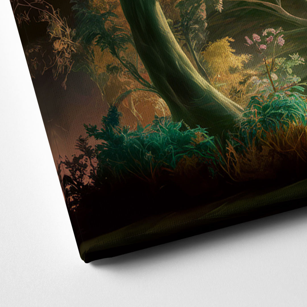 Eugene Forest Serenity Canvas Close Up