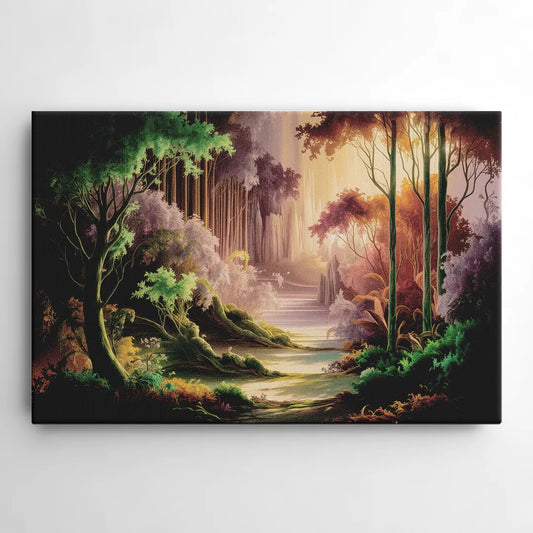 Eugene Forest Serenity - Canvas Wall Art