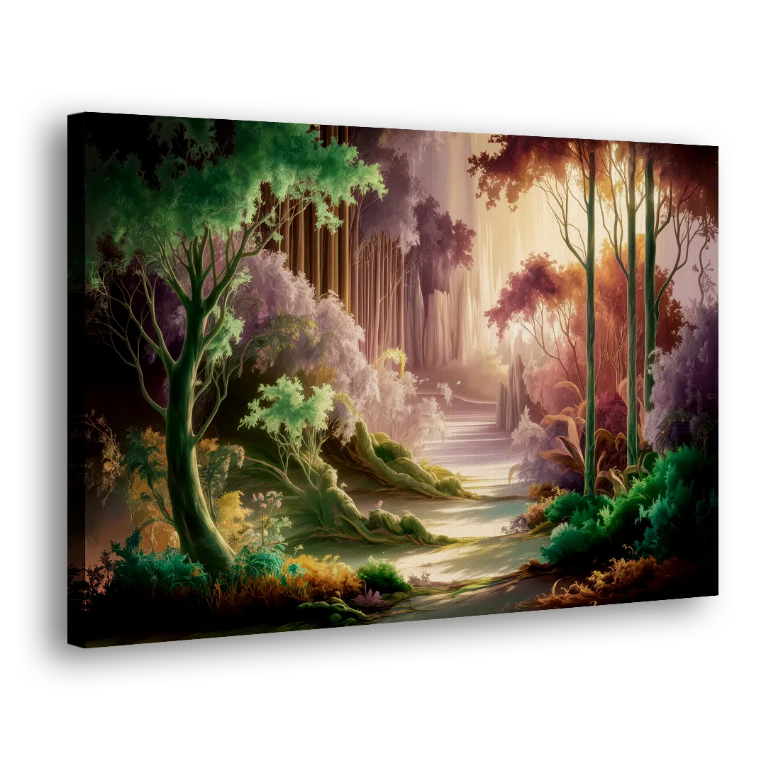 Eugene Forest Serenity Side - Canvas Wall Art
