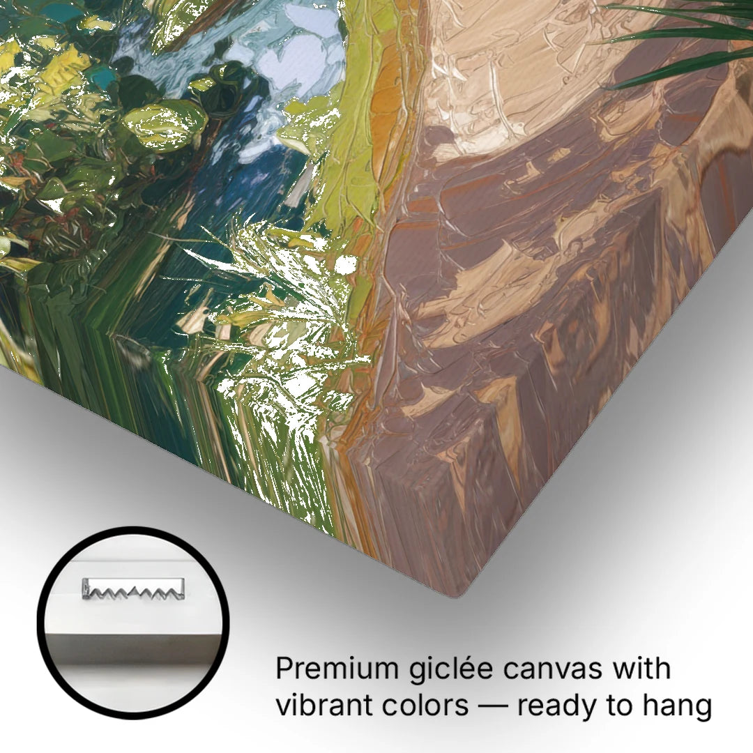 Eugene Nature Trails - Canvas Wall Art - Gallery Wrap Corner