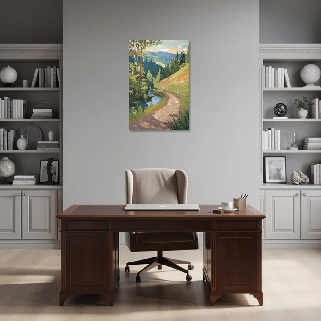 Eugene Nature Trails - Canvas Wall Art - Office - 24x36