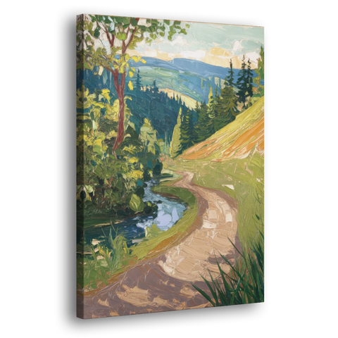 Eugene Nature Trails - Canvas Wall Art - Side