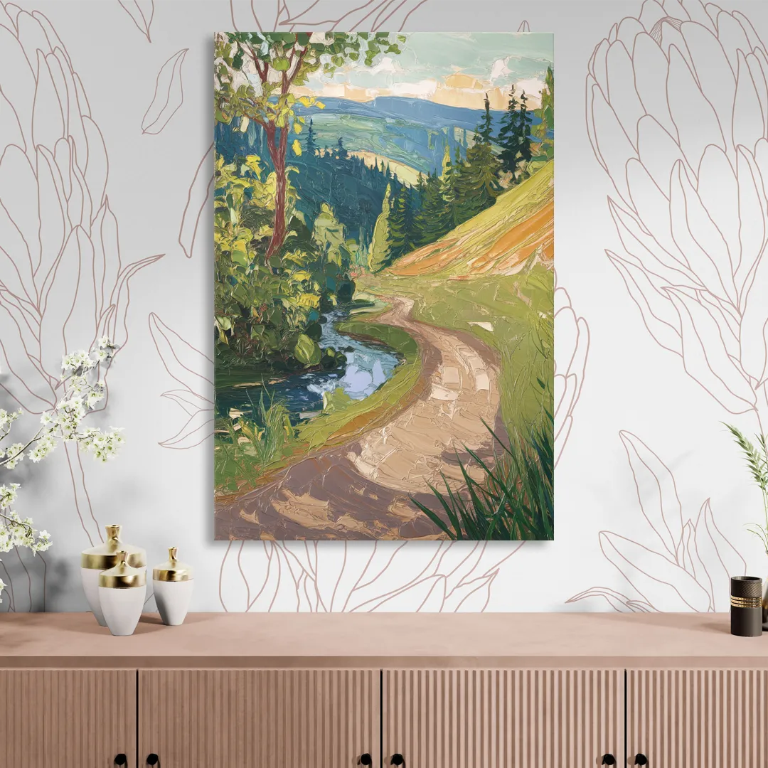 Eugene Nature Trails Living Room - Canvas Wall Art