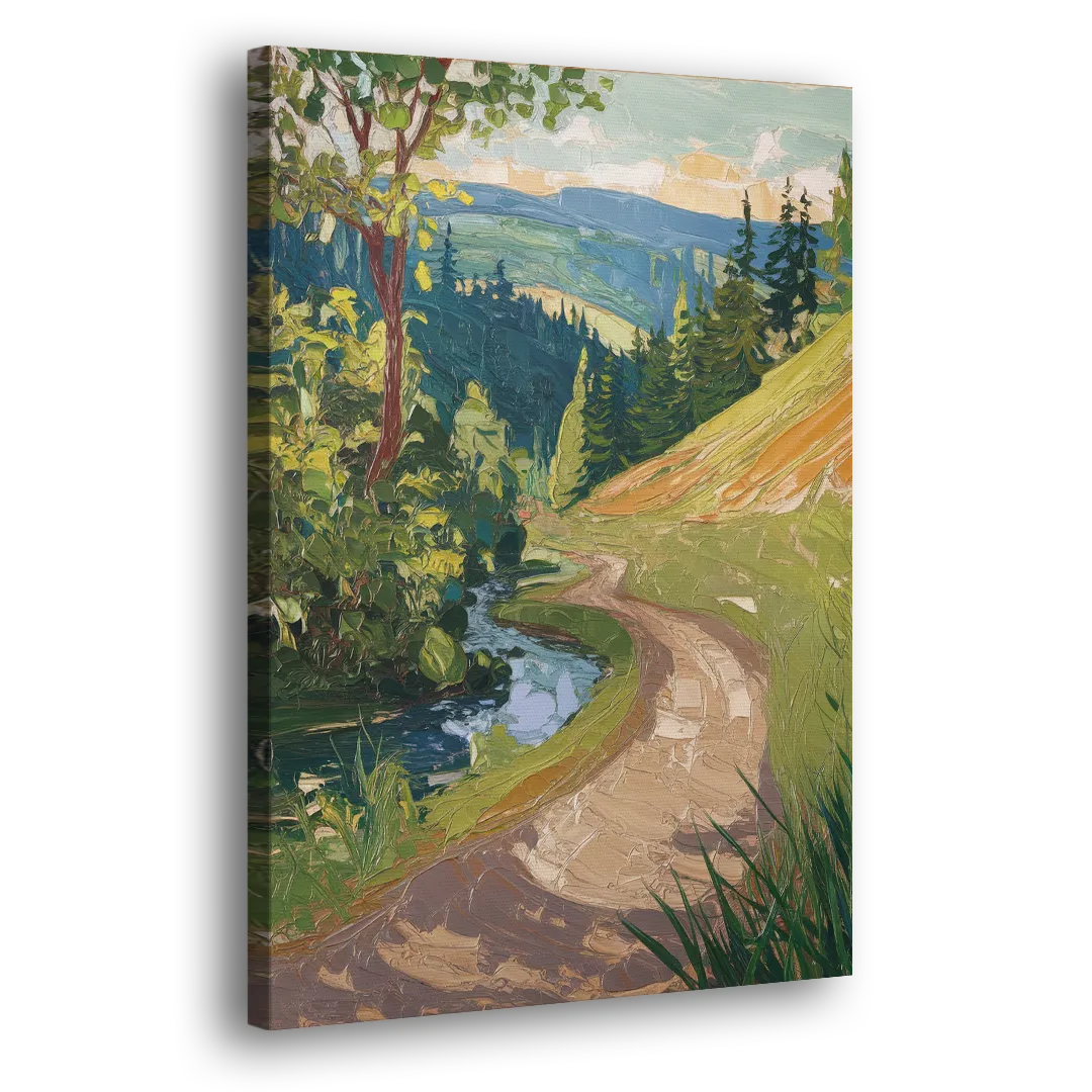 Eugene Nature Trails Side - Canvas Wall Art