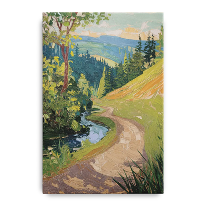 Eugene Nature Trails Front - Canvas Wall Art