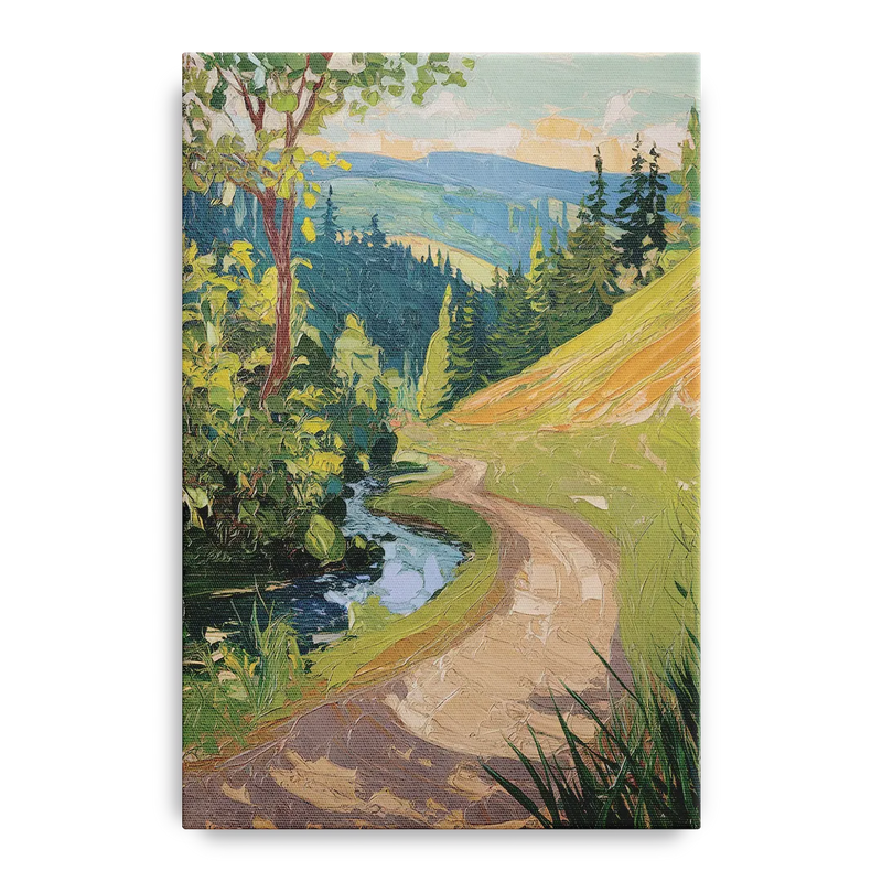 Eugene Nature Trails Front - Canvas Wall Art