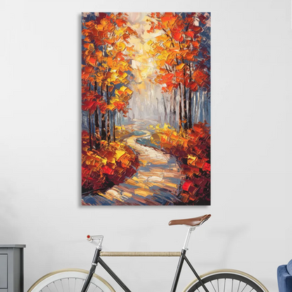Fayetteville Autumn Scenery Living Room - Canvas Wall Art
