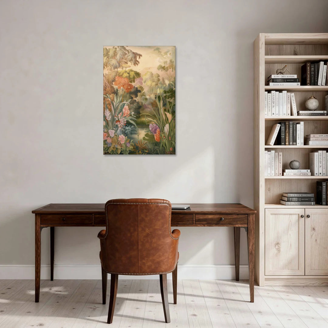 Fayetteville Botanical Gardens - Canvas Wall Art - Office - 24x36
