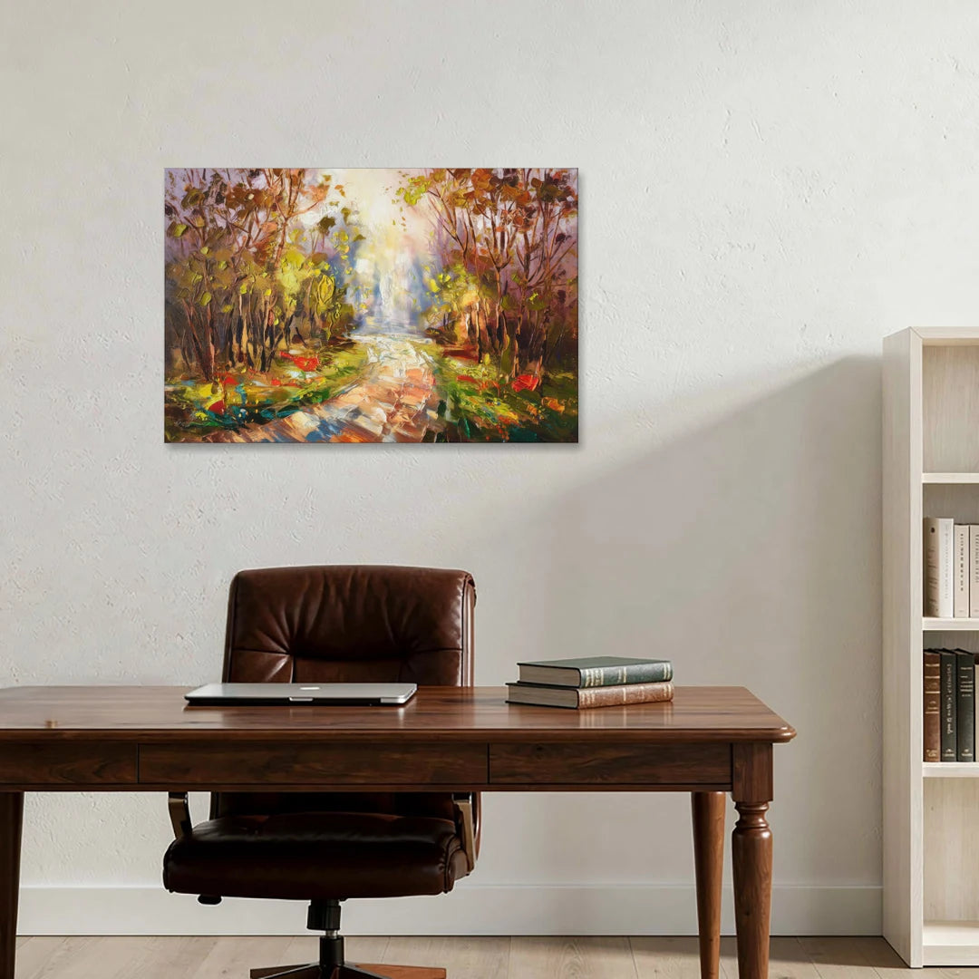Fayetteville Nature Escape - Canvas Wall Art - Office - 36x24
