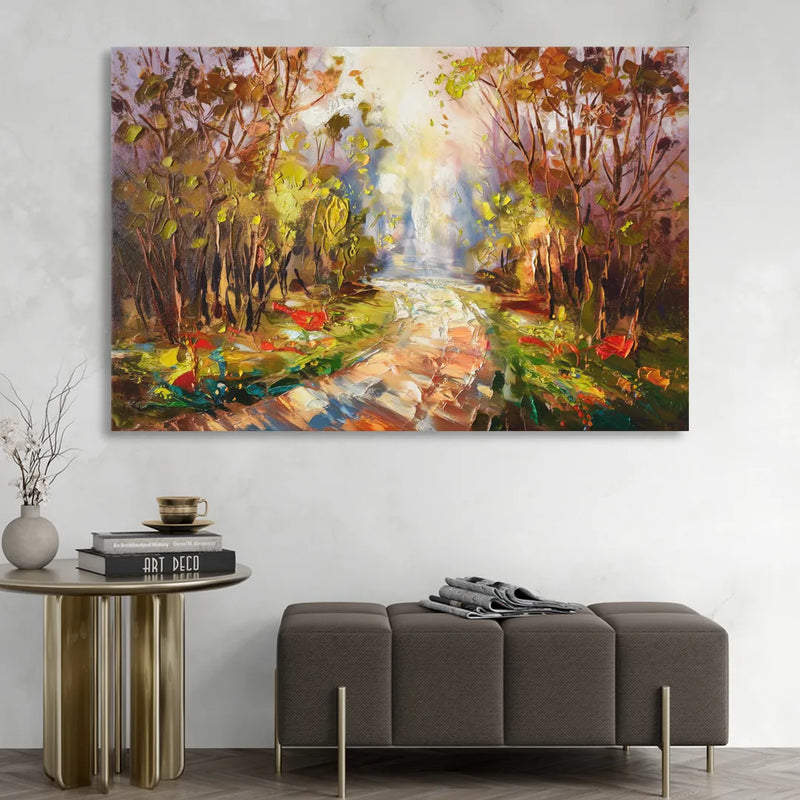Fayetteville Nature Escape Sitting Room - Canvas Wall Art