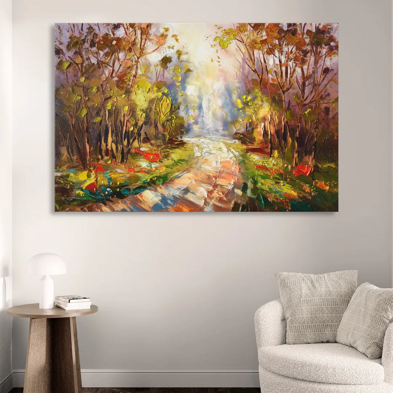 Fayetteville Nature Escape Living Room - Canvas Wall Art