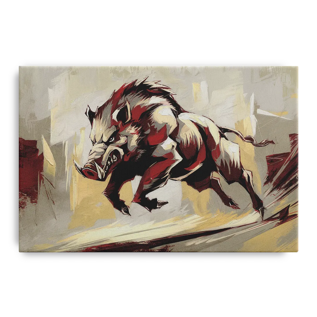 Fayetteville Razorbacks Pride Front - Canvas Wall Art