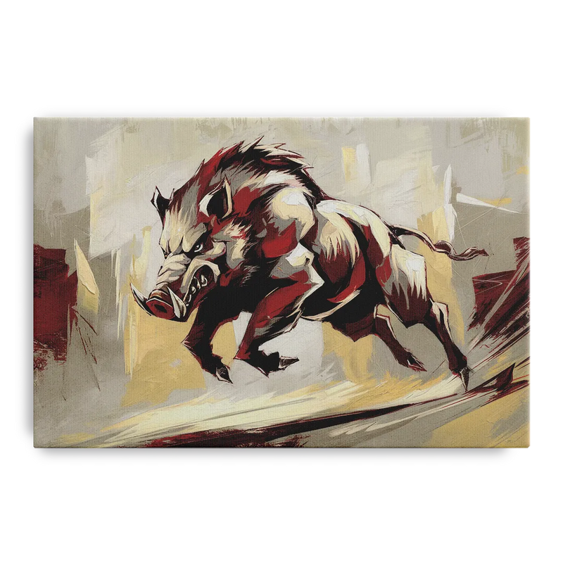 Fayetteville Razorbacks Pride Front - Canvas Wall Art