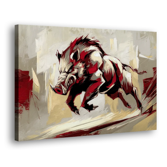 Fayetteville Razorbacks Pride Side - Canvas Wall Art