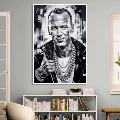 Field General Sitting Room - White Canvas Wall Art