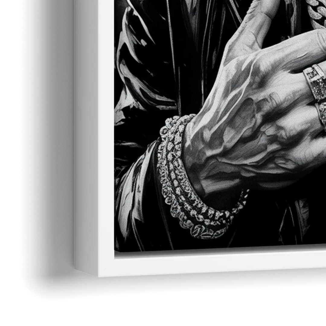 Fight Legacy 2.0 - Close-Up White Frame Canvas