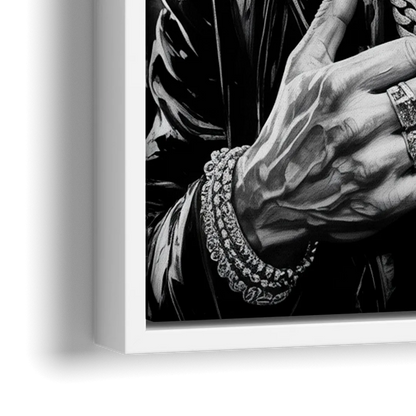 Fight Legacy 2.0 - Close-Up White Frame Canvas