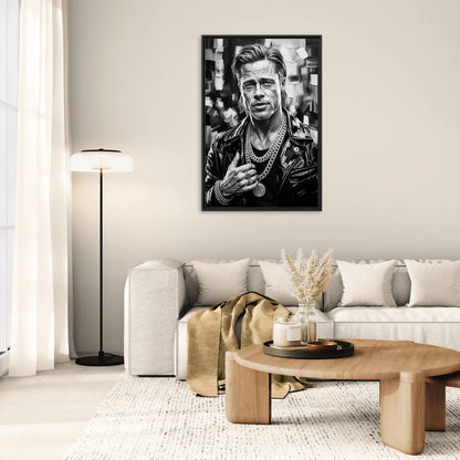 Fight Legacy 2.0 - Living Room Black Frame Canvas
