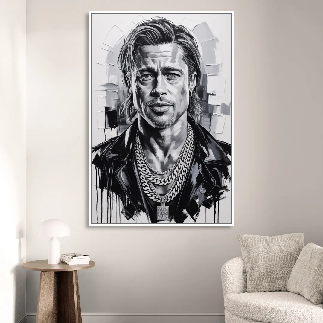 Fight Legacy Sitting Room - White Canvas Wall Art