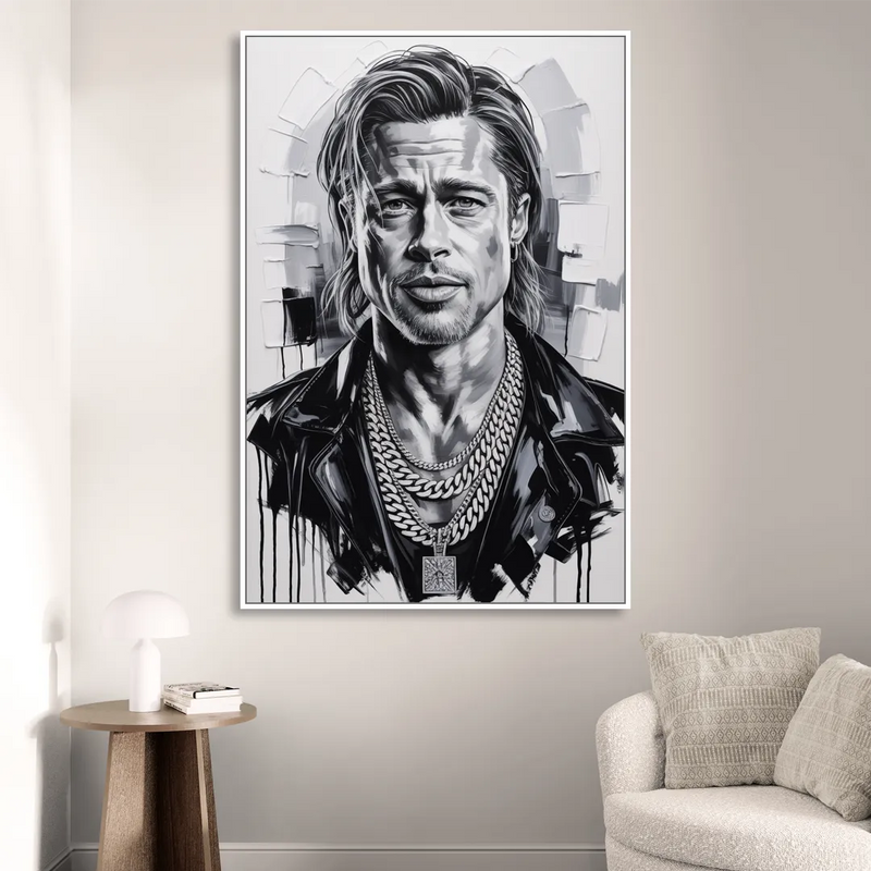 Fight Legacy Sitting Room - White Canvas Wall Art