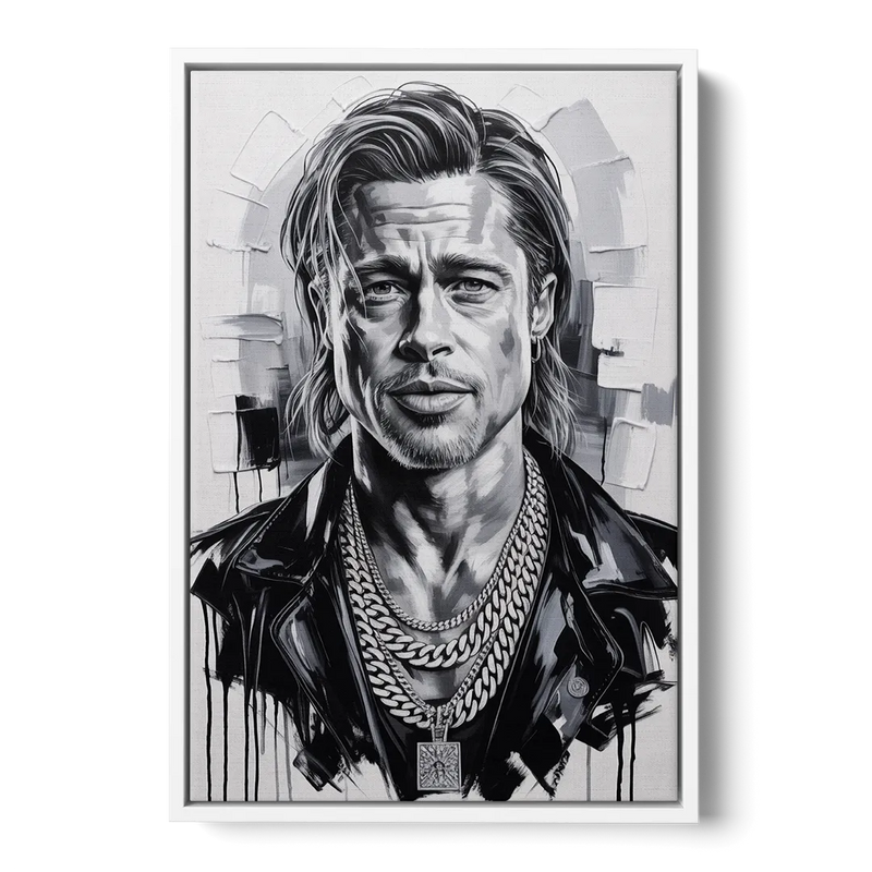 Fight Legacy Front - White Canvas Wall Art